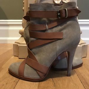 Sam Edelman Suede 3+ Strapped Booties